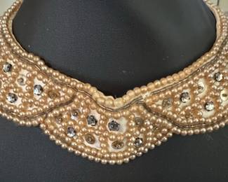 Vintage Beaded Collar