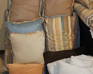 Assorted Decorative Throw Pillows