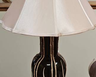 Bamboo Motif Table Lamp