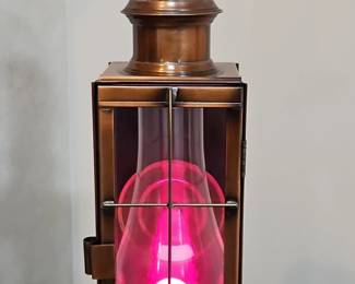 Decorative Copper Ship Lantern
