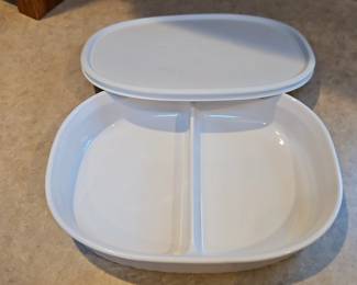 Corningware Divided Casserole Dish second image