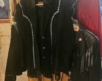 More Western jackets, hats and boots