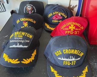 Authentic US Navy Ships ballcaps