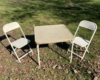 Samsonite Kids Folding Card Table & Chairs