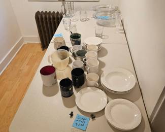 Everyday china and cups