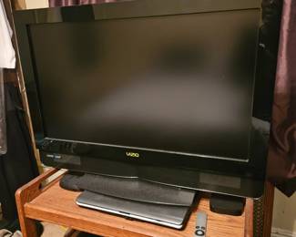 Forty inch t v including stand