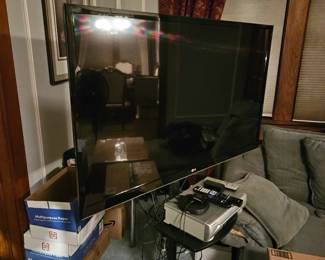 Forty two inch t v with stand with wheels