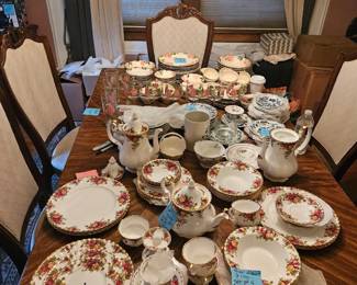 Beautiful vintage china