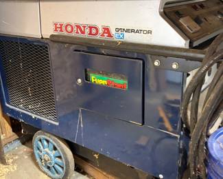 HONDA GENERATOR - HAS NOT BEEN STARTED IN TEN YEARS