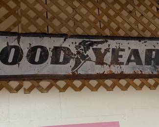 Vintage GoodYear Sign