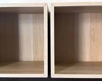 2 New Ikea Wall Mounting Display Cubes With Hardware, Never Used Lot #: 94