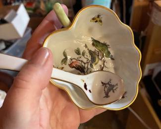 Herand bowl and spoon. $125