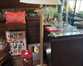 Hoiggards Cement floor lamp. $99