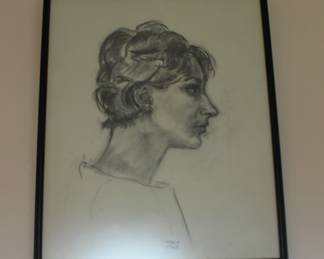 1965 Signed Portrait