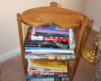 Books and Heart Table