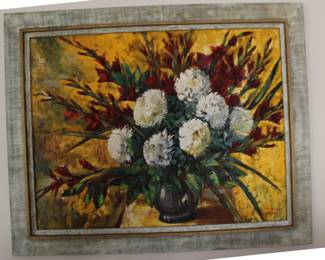 Floral Oil by F Varga