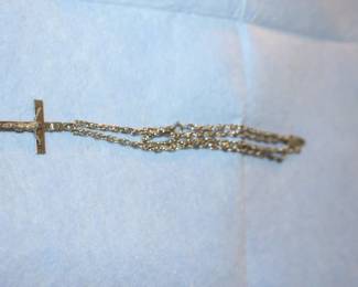 Necklace with cross
