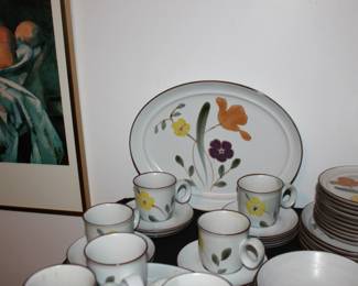 Dishes with Florals