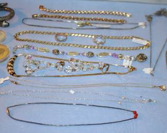 14 K Gold Necklaces  Sterling Necklaces  Costume Jewelry