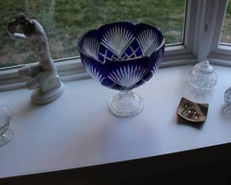 Beautiful Chrystal Pedestal Bowl