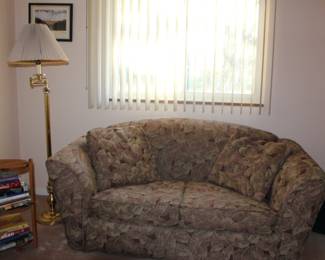 Sofa and Floor Lamp