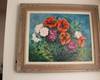 Oil Floral Art