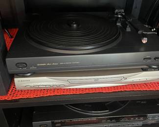 Fisher stereo components and speakers