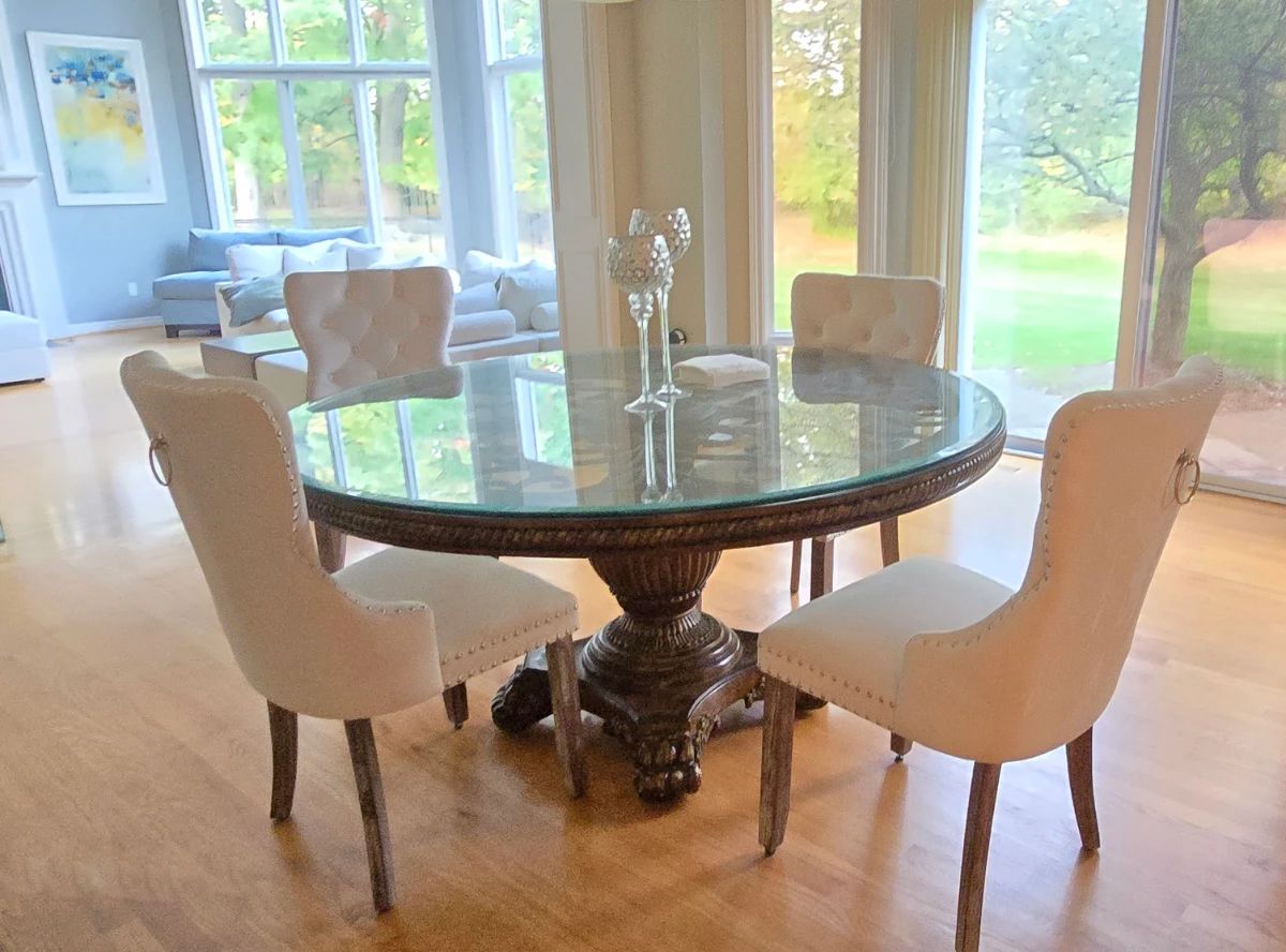 Overview of Family Room Kitchen Dining Area