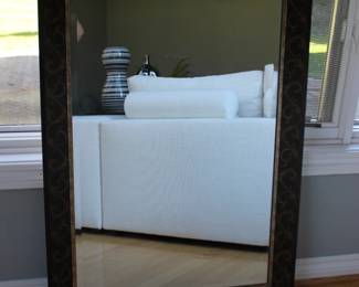 Framed Beverled Mirror