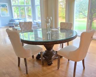Overview of Family Room Kitchen Dining Area