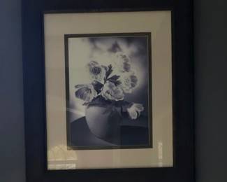 Framed Floral Art