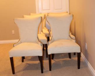 6 Cloth Chairs