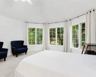 Bedroom Chairs in Blue