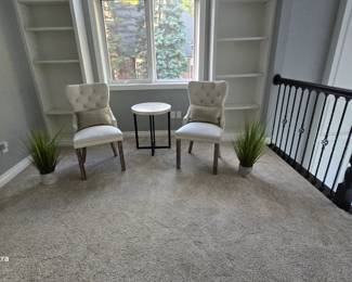 Reading Area overview with Chairs and Table