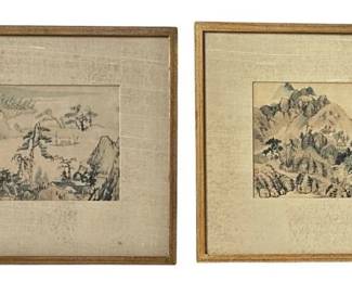 Mid Century Chinese Lithographs from the New York Graphic Society