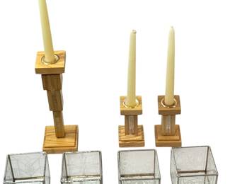 Collection FRANK LLOYD WRIGHT Candle Holders