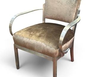 An Excellent Example of an Art Deco Streamline Chair