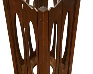 Arts & Crafts Oak Umbrella Stand