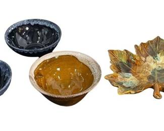 ANNA VAN BRIGGLE Arts & Crafts Glazed Pottery (4)