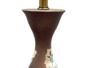 FREDERIC WEINBERG Style Ceramic Table Lamp