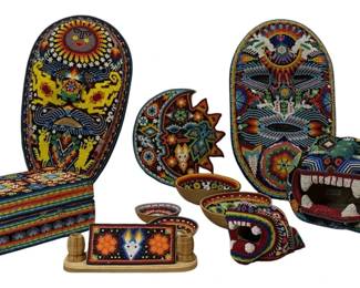 Collection Huichol Beadwork Articles