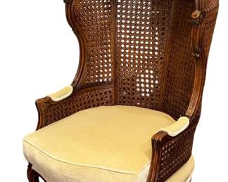 Louis XV Style Dome-Back Canopy Chair, 20th Century