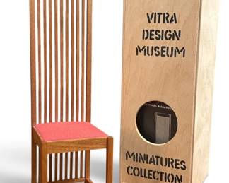 VITRA Miniature FRANK LLOYD WRIGHT Robie House 1 Chair