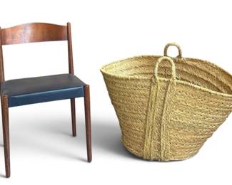 Large Seagrass Handled Basket