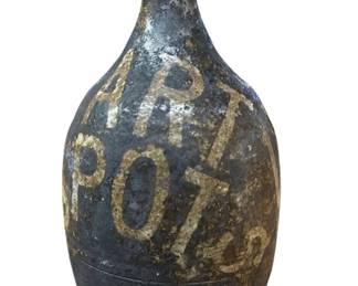 Folk Art Studio Pottery Jug
