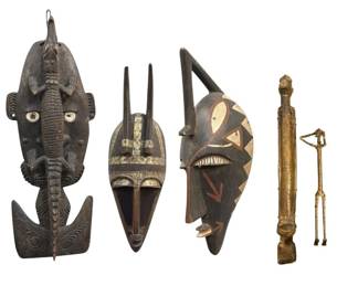 Collection West African Masks and Figures