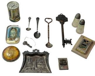 Collection World's Fair Souvenir Items, Chicago 1893, 1933