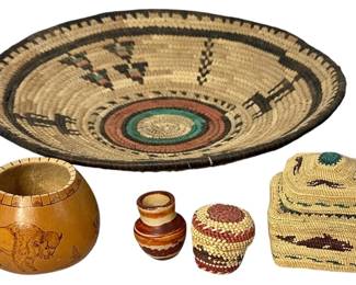 Collection Baskets and Vessels