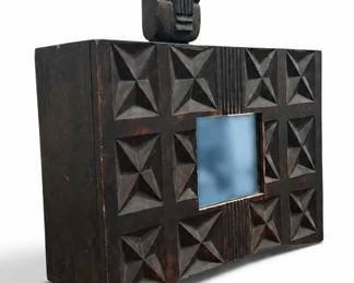 Brutalist African Medicine Cabinet