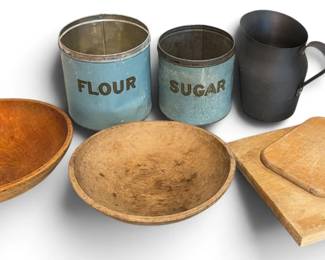 Collection of Primitive Baking Articles